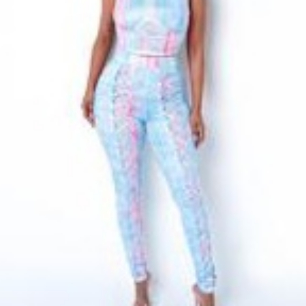 2 piece set Girls let's have fun